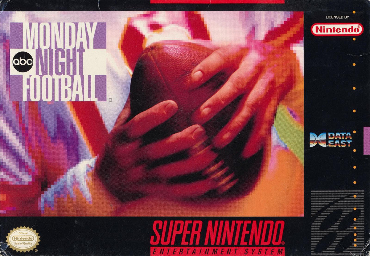 THE GAME STORE AND MORE - ABC Monday Night Football - Video Game - Super Nintendo