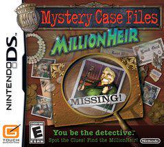 THE GAME STORE AND MORE - Mystery Case Files MillionHeir - Video Game - Nintendo DS