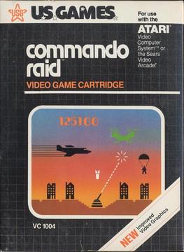THE GAME STORE AND MORE - Commando Raid - Video Game - Atari 2600