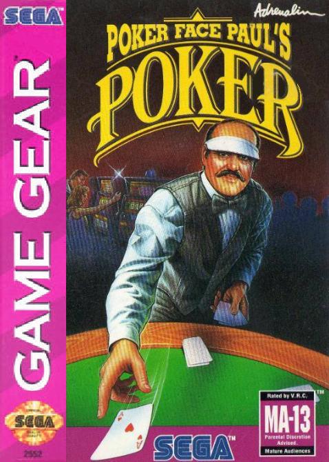 THE GAME STORE AND MORE - Poker Face Paul's Poker - Video Game - Sega Game Gear