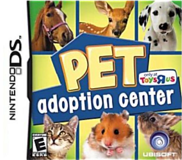 THE GAME STORE AND MORE - Pet Adoption Center - Video Game - Nintendo DS