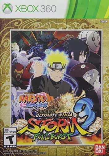 THE GAME STORE AND MORE - Naruto Shippuden Ultimate Ninja Storm 3 Full Burst - Video Game - Xbox 360