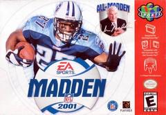 THE GAME STORE AND MORE - Madden 2001 - Video Game - Nintendo 64
