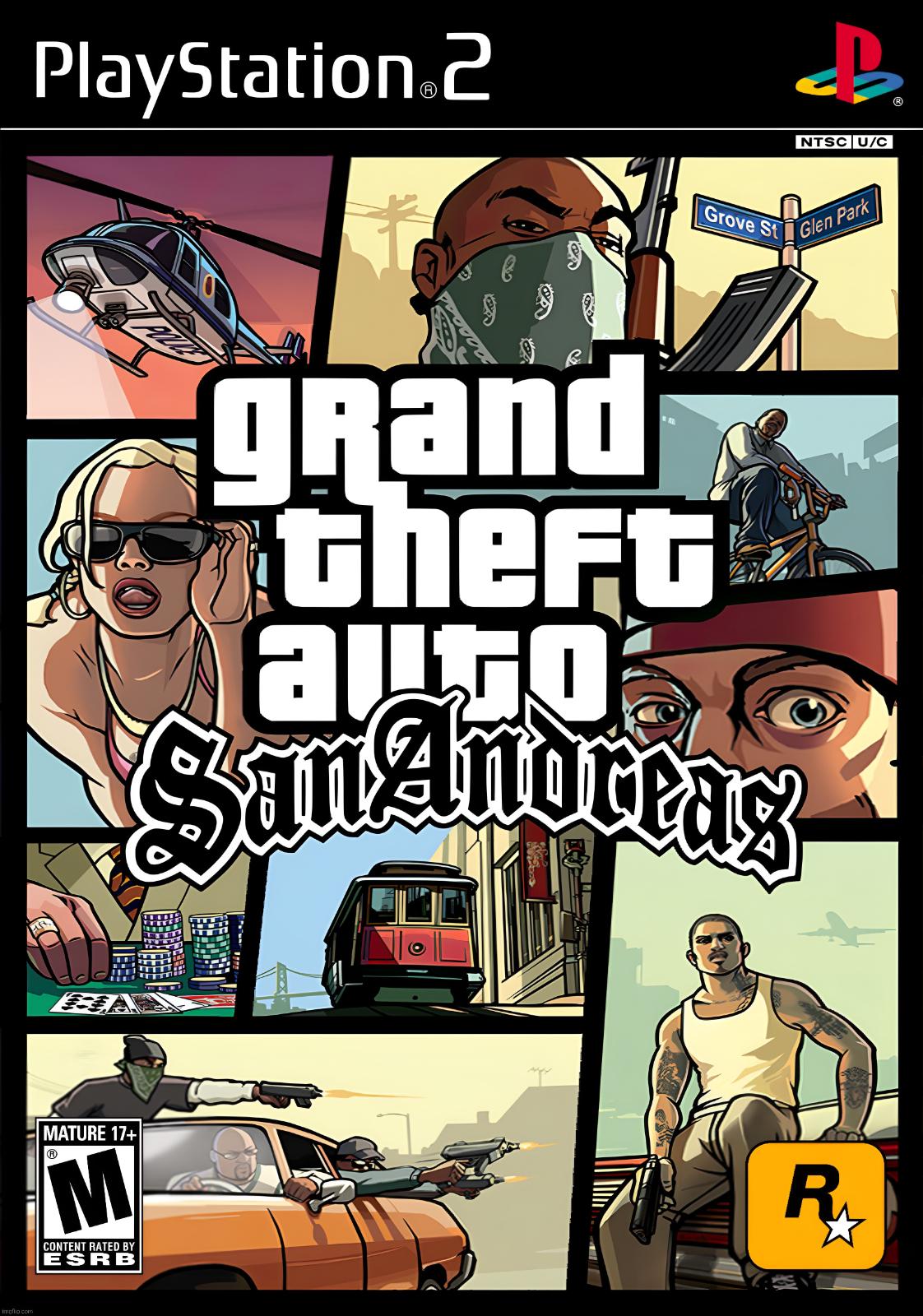 Grand Theft Auto San Andreas - Playstation 2