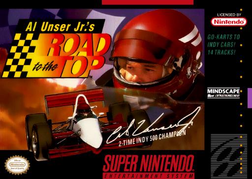 THE GAME STORE AND MORE - Al Unser Jr.'s Road To The Top - Video Game - Super Nintendo