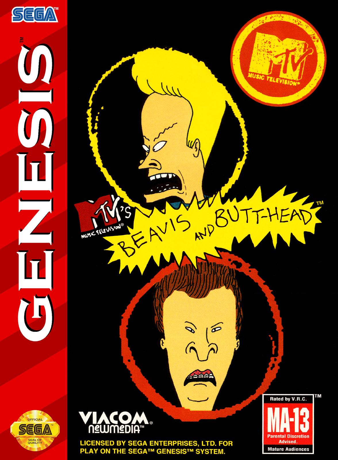 THE GAME STORE AND MORE - Beavis and Butthead - Video Game - Sega Genesis