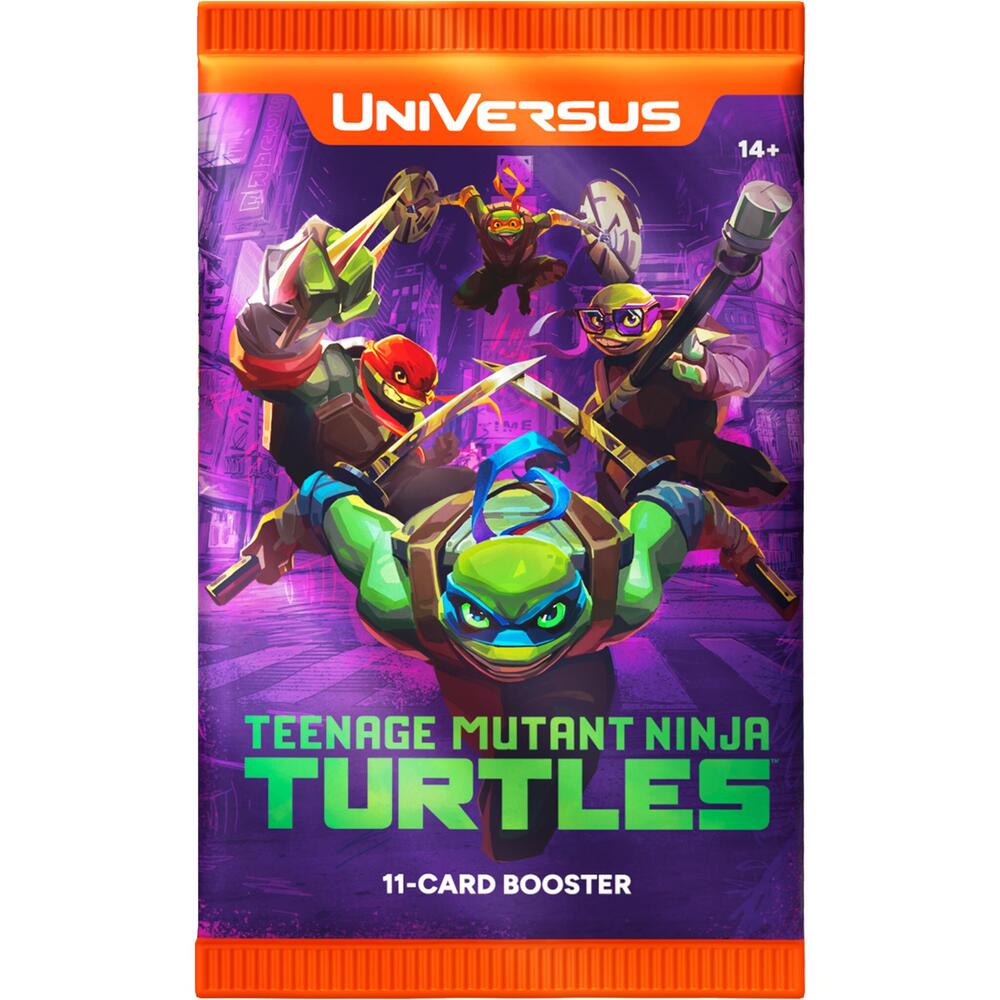 CCG: Teenage Mutant Ninja Turtles Booster Pack - UniVersus CCG
