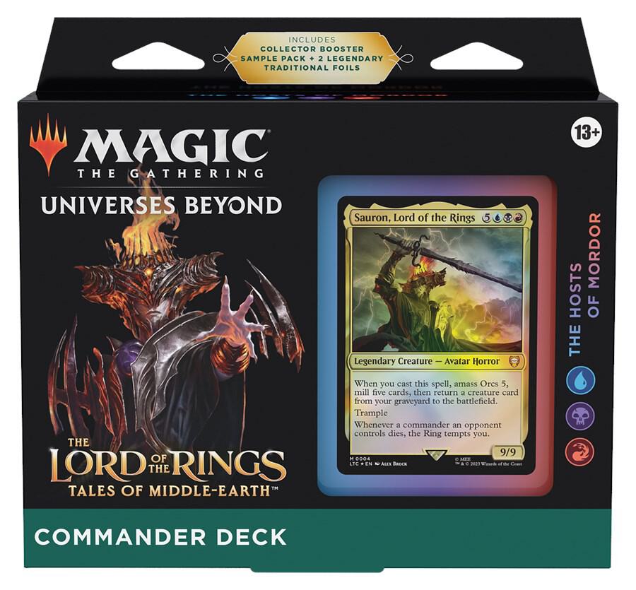 Commander Deck - The Hosts Of Mordor - Magic Lord of the Rings Commander