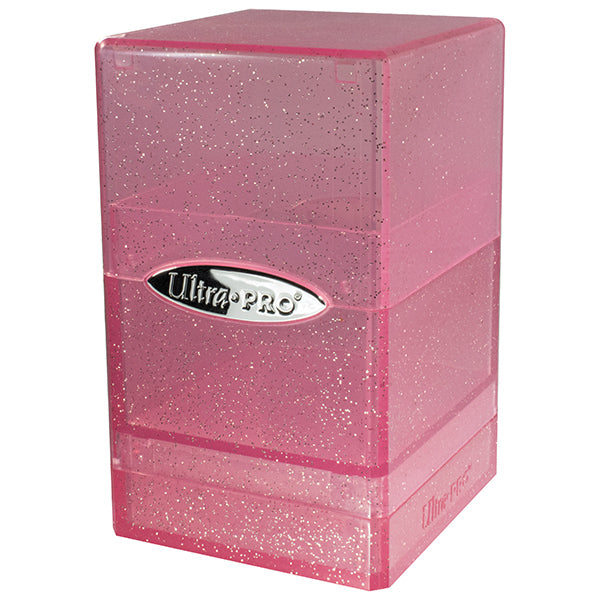 Deckbox: Satin Tower 100 - Glitter Pink - Ultra Pro - Deckbox(s)