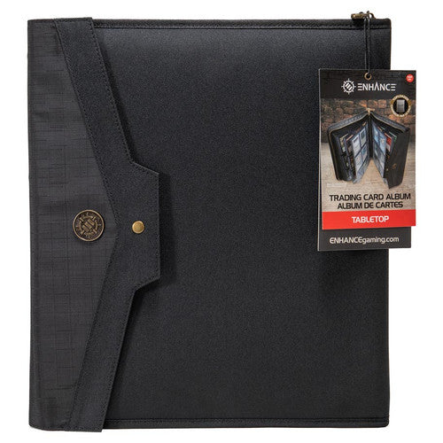 Enhance: 9-Pocket Toploader Trading Card Album - Black - Binder(s)