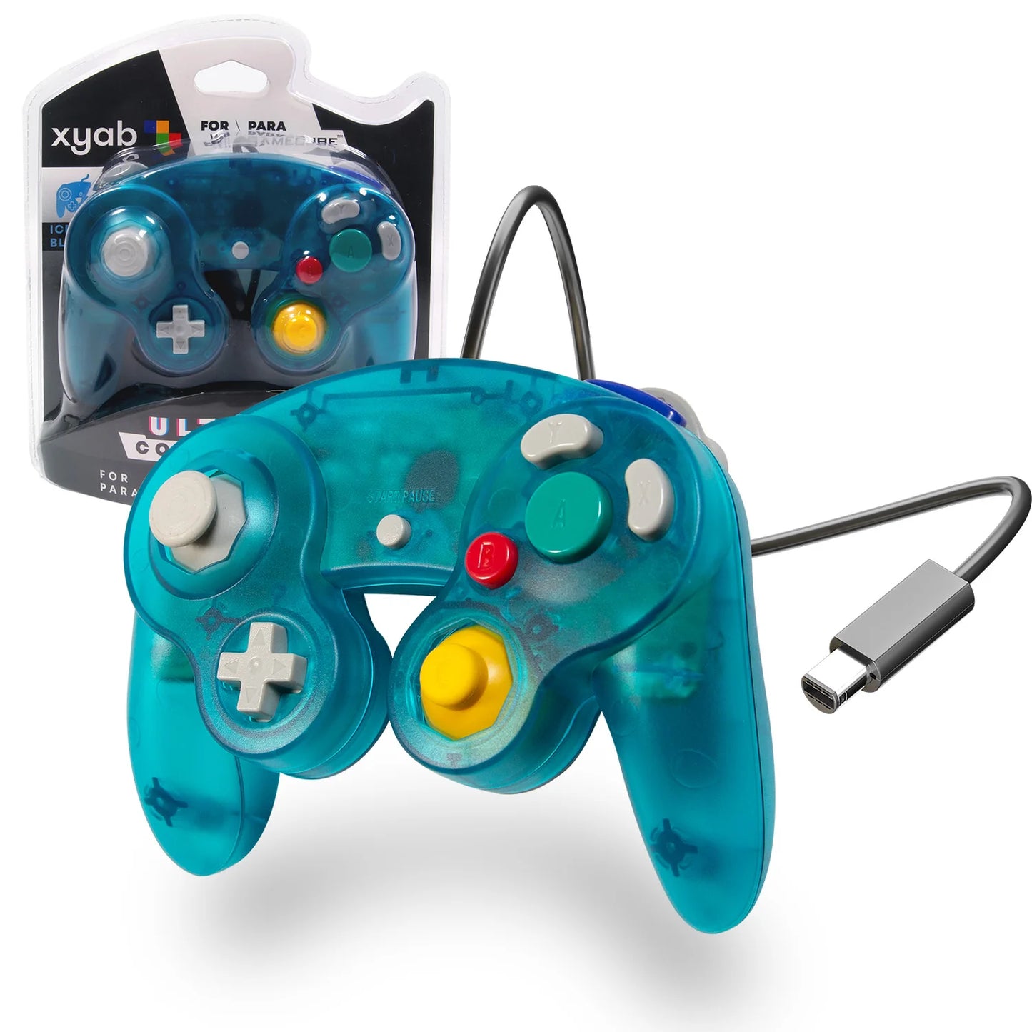 Gamecube Controller - Ice Blue - XYAB - Gamecube