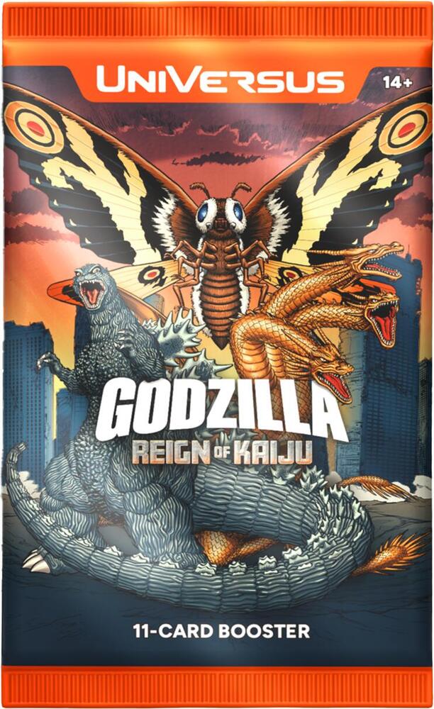 Godzilla: Reign Of Kaiju Booster Pack - UniVersus CCG