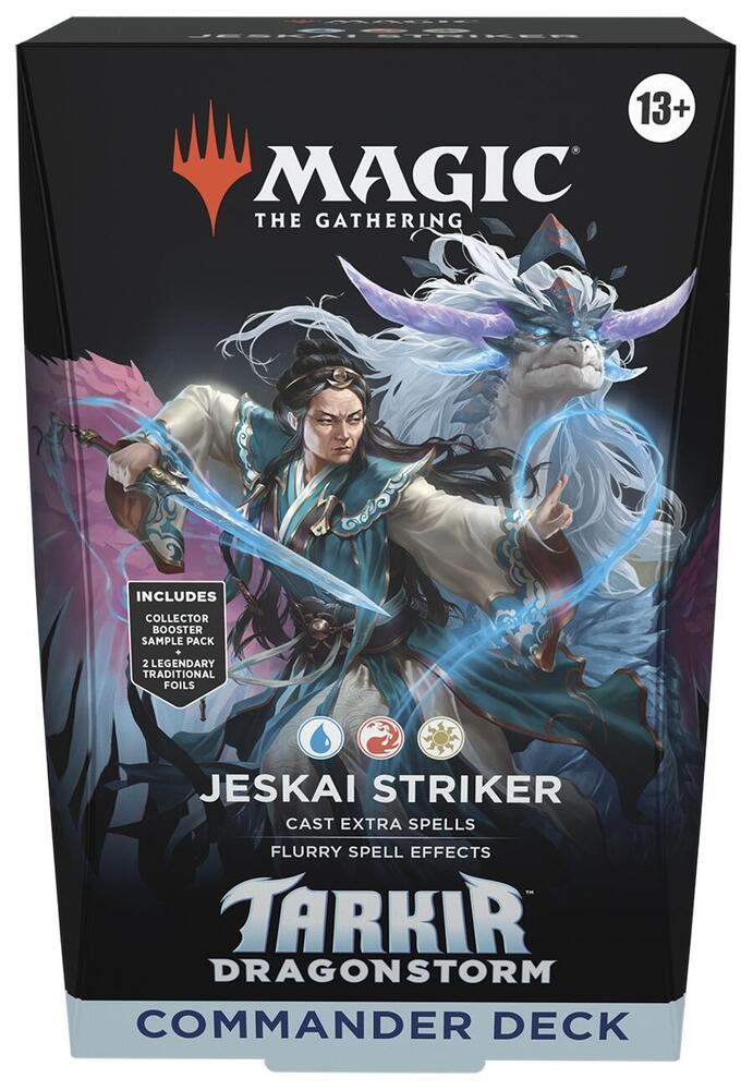 MTG: Tarkir: Dragonstorm Commander Deck - Jeskai Striker - Tarkir Dragonstorm