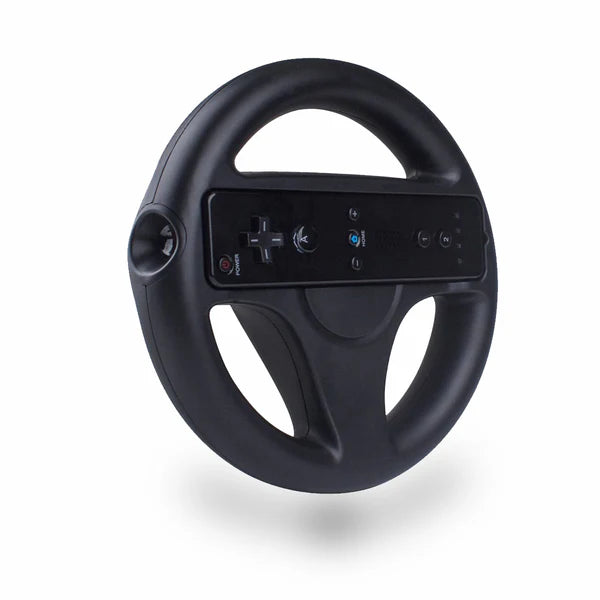 Black Wii Wheel - XYAB - Wii