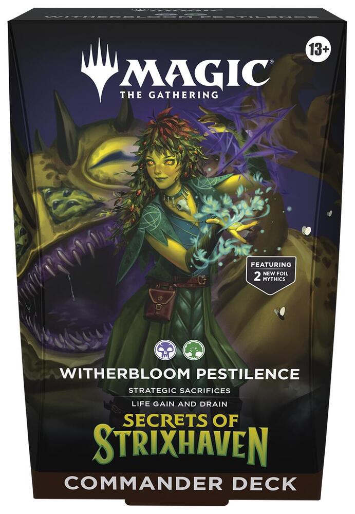 Witherbloom Pestilence Commander Deck - Secrets of Strixhaven