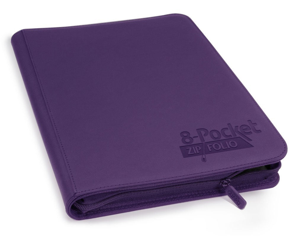 8-Pocket Zipfolio - Purple - Xenoskin - Ultimate Guard - Binder(s)