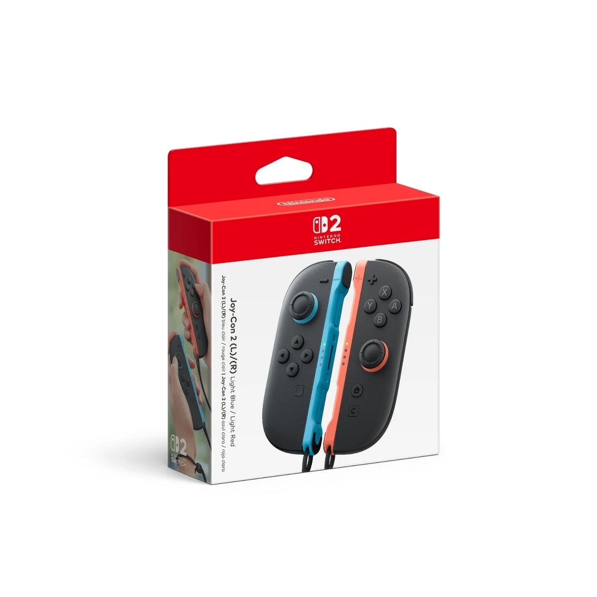 THE GAME STORE AND MORE - Joy Con 2 Light Blue & Light Red - Video Game - Nintendo Switch 2