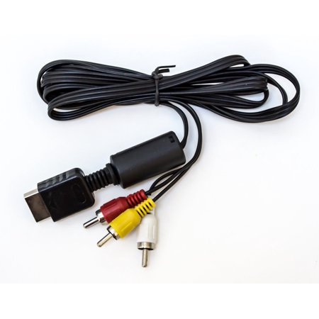 PS1/PS2/PS3 AV Cable 6ft. - Old Skool - GENERIC ACCESSORY