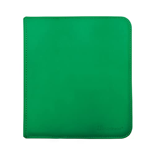 UPR: 12-Pocket Vivid Zippered Pro Binder - Green - Binder(s)