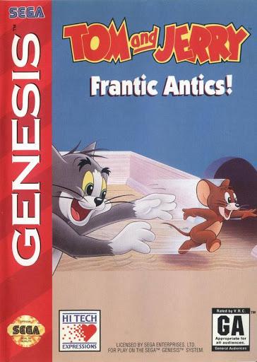 THE GAME STORE AND MORE - Tom and Jerry Frantic Antics - Video Game - Sega Genesis