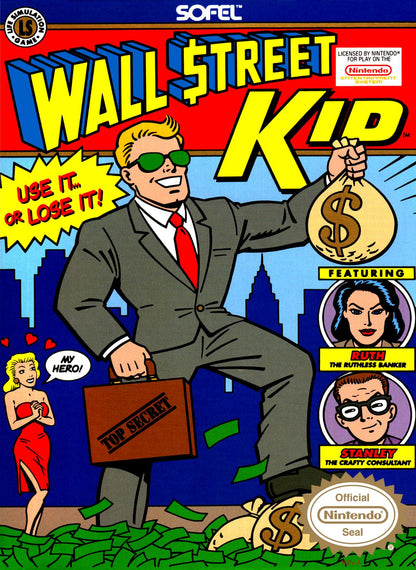 THE GAME STORE AND MORE - Wall Street Kid - Video Game - NES