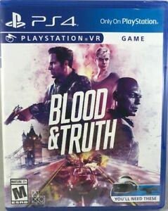 THE GAME STORE AND MORE - Blood & Truth [Not For Resale] - Video Game - Playstation 4