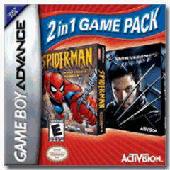 THE GAME STORE AND MORE - Spiderman Mysterio's Menace / X-2 Wolverines Revenge - Video Game - GameBoy Advance