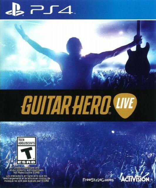 THE GAME STORE AND MORE - Guitar Hero Live (Game Only) - Video Game - Playstation 4