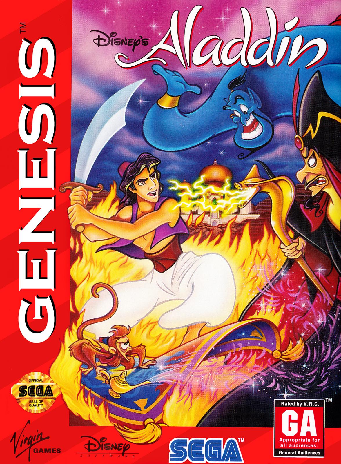 THE GAME STORE AND MORE - Aladdin - Video Game - Sega Genesis