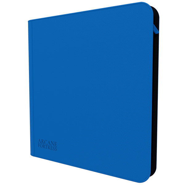 12-Pocket Zip Binder - Blue - Arcane Fortress - Binder(s)