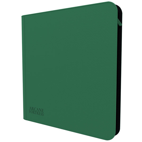 12-Pocket Zip Binder - Green - Arcane Fortress - Binder(s)