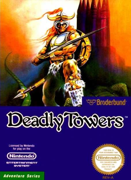 THE GAME STORE AND MORE - Deadly Towers - Video Game - NES