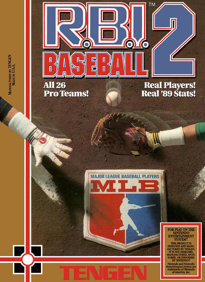 THE GAME STORE AND MORE - RBI Baseball 2 - Video Game - NES