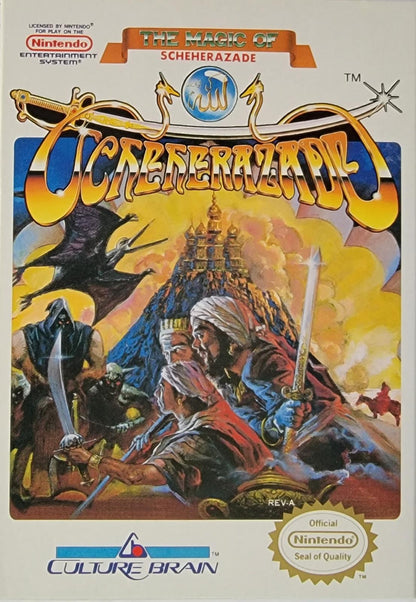 THE GAME STORE AND MORE - The Magic of Scheherazade - Video Game - NES
