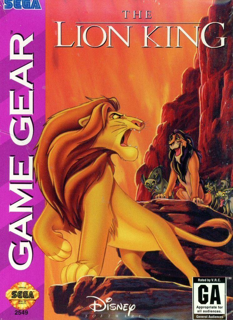 THE GAME STORE AND MORE - The Lion King - Video Game - Sega Game Gear