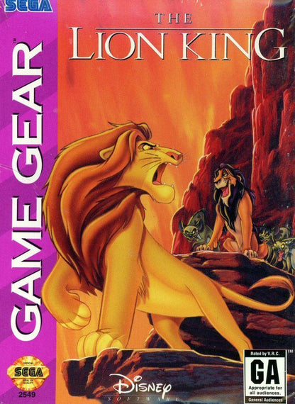 THE GAME STORE AND MORE - The Lion King - Video Game - Sega Game Gear
