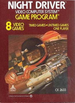 THE GAME STORE AND MORE - Night Driver - Video Game - Atari 2600