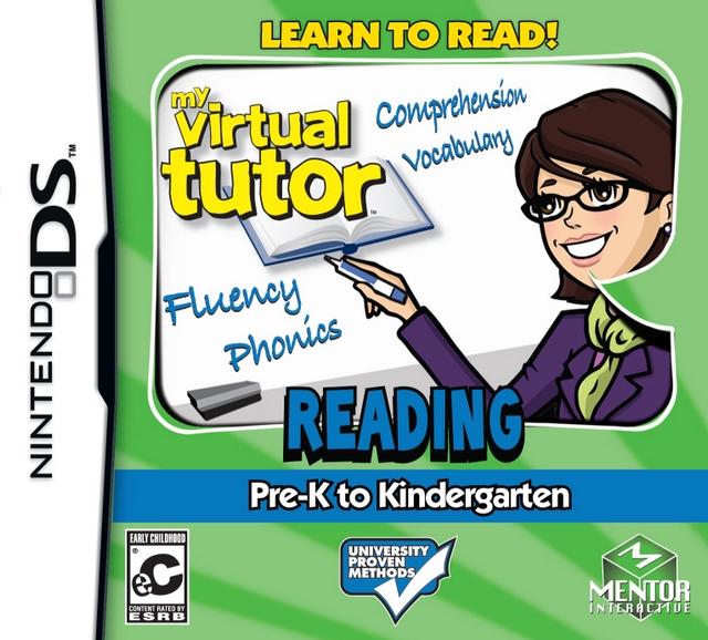 THE GAME STORE AND MORE - My Virtual Tutor Reading Adventure: Pre-K to Kindergarten - Video Game - Nintendo DS