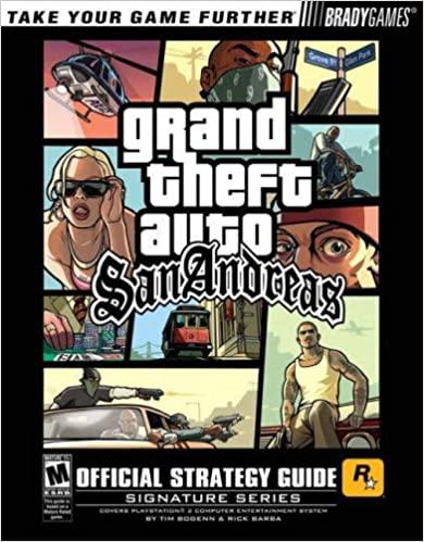 THE GAME STORE AND MORE - Grand Theft Auto San Andreas [BradyGames] - Video Game - Strategy Guide