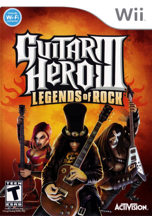 Guitar Hero III Legends of Rock - Wii