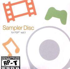 THE GAME STORE AND MORE - Sampler Disc: Volume 1 - Video Game - PSP