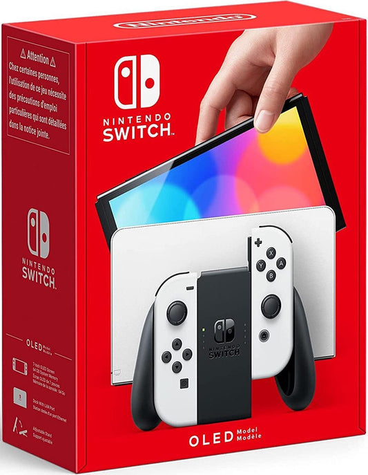 Nintendo Switch OLED With White Joy-Con - PAL Nintendo Switch