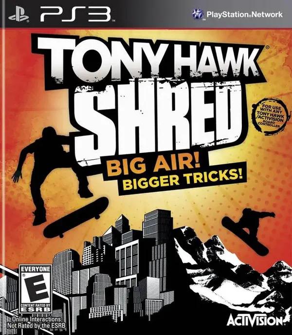 THE GAME STORE AND MORE - Tony Hawk: Shred - Video Game - Playstation 3