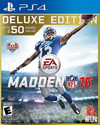 THE GAME STORE AND MORE - Madden NFL 16 Deluxe Edition - Video Game - Playstation 4