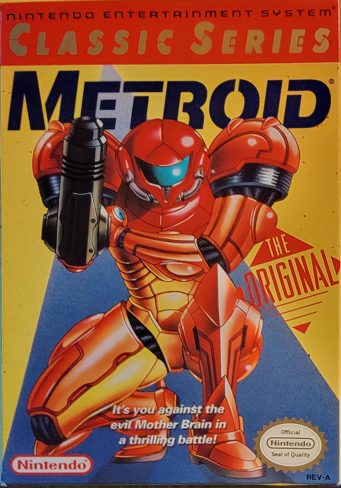 THE GAME STORE AND MORE - Metroid [Yellow Label] - Video Game - NES