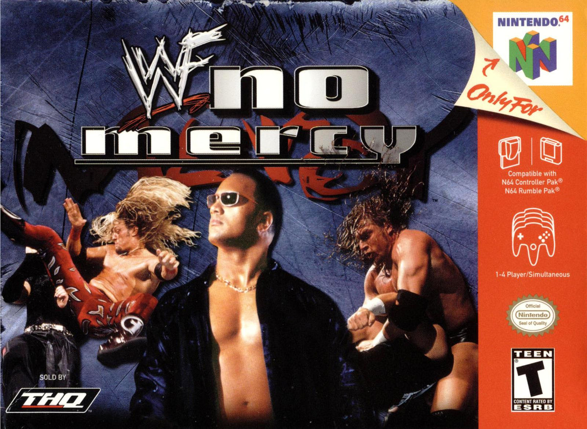 THE GAME STORE AND MORE - WWF No Mercy - Video Game - Nintendo 64