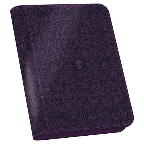 MTG: 4-Pocket Zipfolio Binder - Avatar - Black Mana - Binder(s)