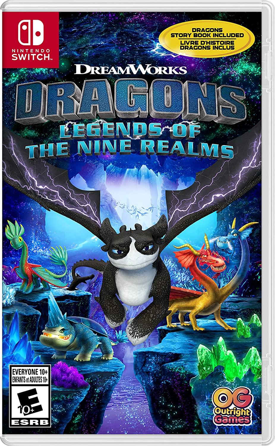 THE GAME STORE AND MORE - Dragons: Legends of the Nine Realms - Video Game - Nintendo Switch