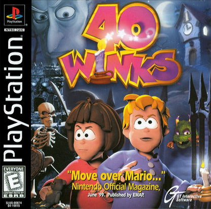 THE GAME STORE AND MORE - 40 Winks - Video Game - Playstation