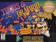 Tetris and Dr. Mario [Player's Choice] - Super Nintendo